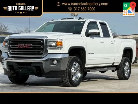 White 2017 GMC Sierra 2500HD SLE for sale in Carmel, IN