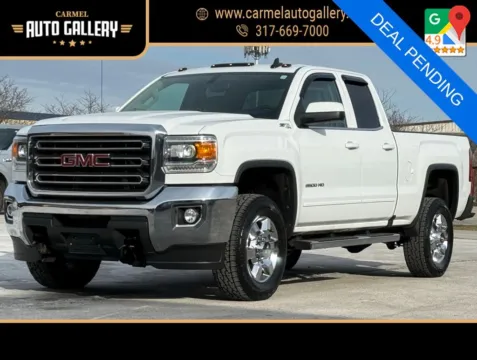 White 2017 GMC Sierra 2500HD SLE for sale in Carmel, IN