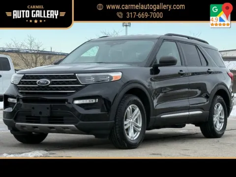 Black 2022 Ford Explorer XLT for sale in Carmel, IN