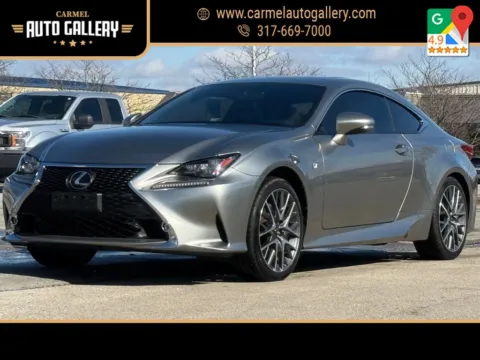 Silver 2017 Lexus RC 350 for sale in Carmel, IN