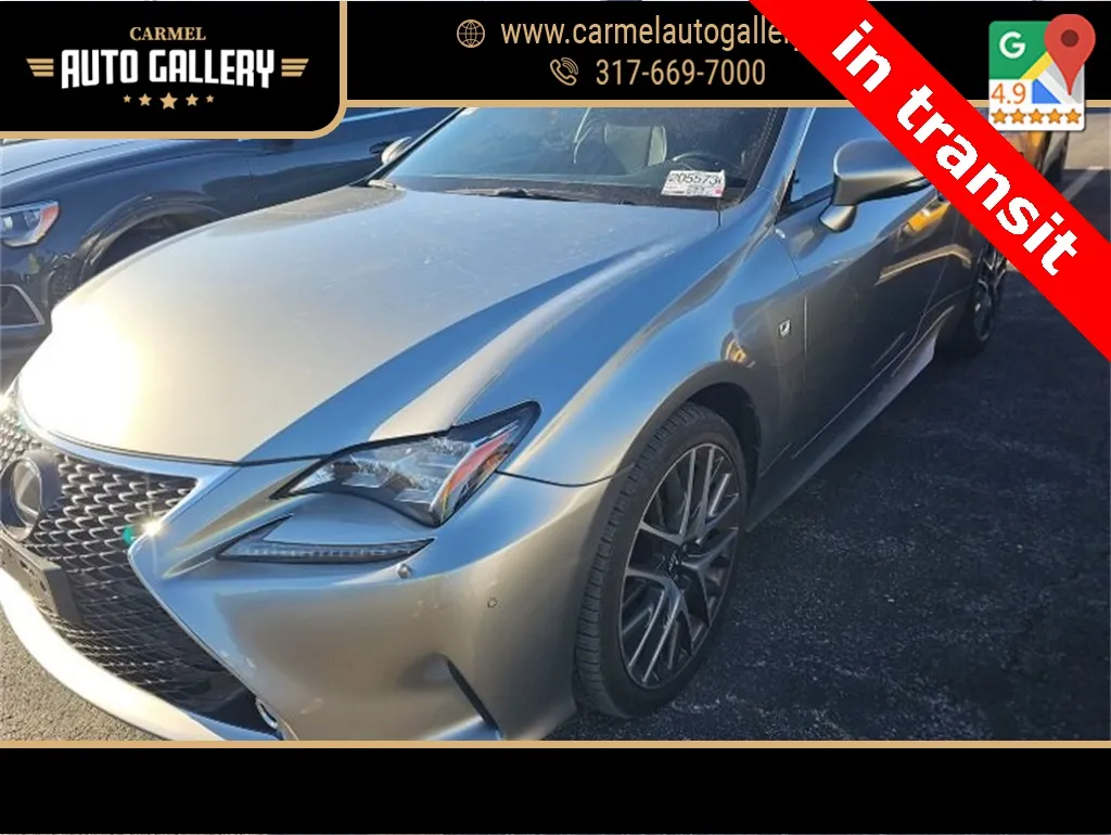 Silver 2017 Lexus RC 350 for sale in Carmel, IN