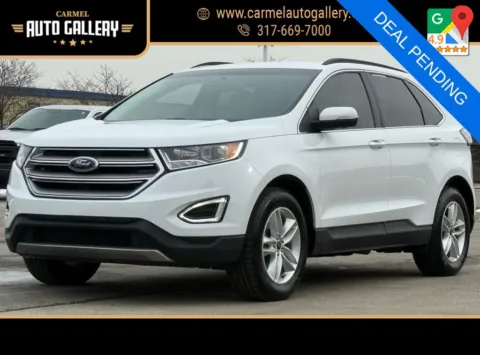 White 2016 Ford Edge SEL for sale in Carmel, IN