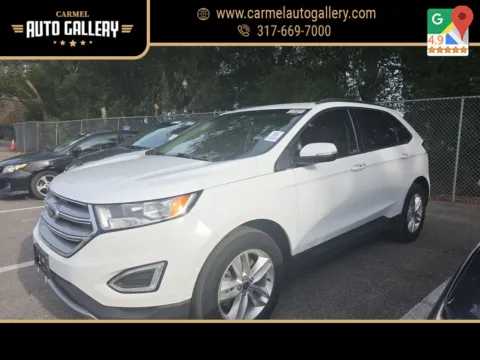 White 2016 Ford Edge SEL for sale in Carmel, IN