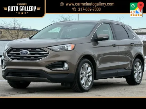 Gray 2019 Ford Edge Titanium for sale in Carmel, IN
