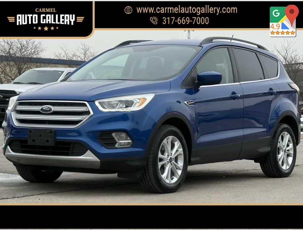 Blue 2018 Ford Escape SEL for sale in Carmel, IN