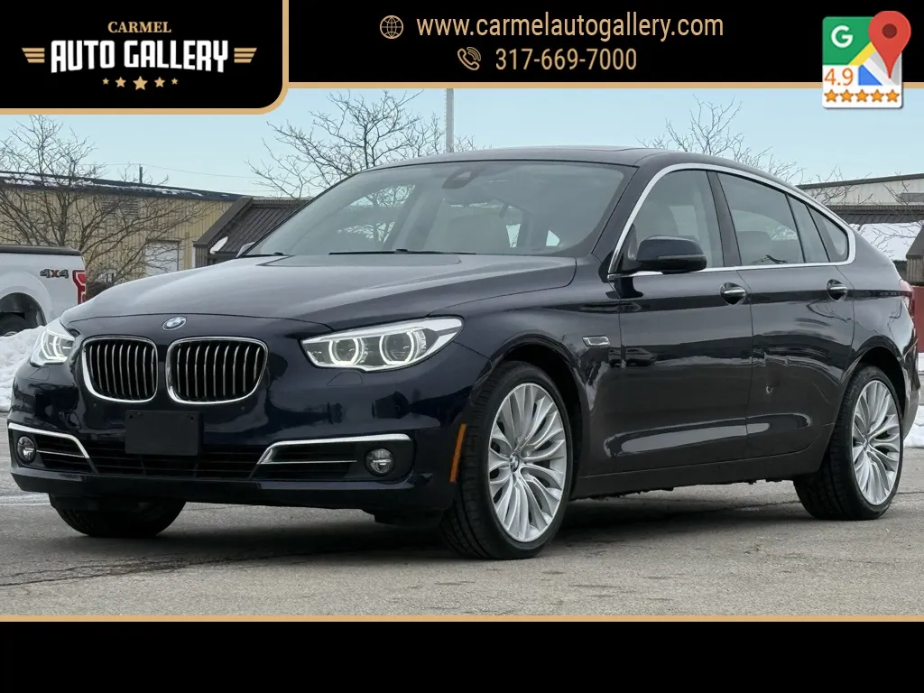 White 2017 BMW 5 Series 535i xDrive Gran Turismo for sale in Carmel, IN