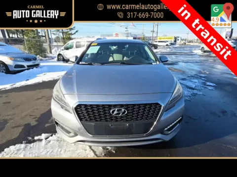 Gray 2016 Hyundai Sonata Hybrid SE for sale in Carmel, IN