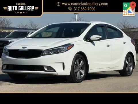 White 2018 Kia Forte S for sale in Carmel, IN