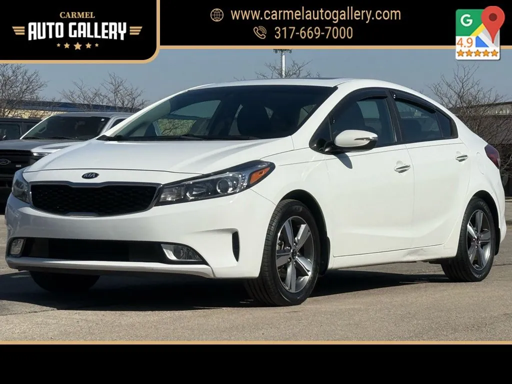 White 2018 Kia Forte S for sale in Carmel, IN