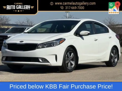 White 2018 Kia Forte S for sale in Carmel, IN