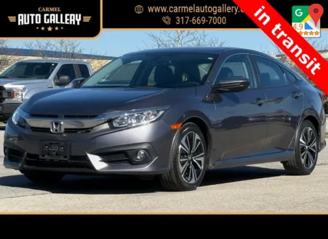 Gray 2016 Honda Civic EX-L for sale in Carmel, IN