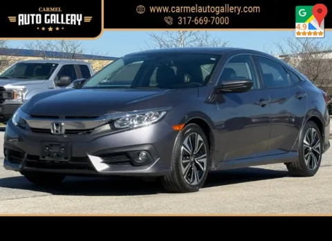 Gray 2016 Honda Civic EX-L for sale in Carmel, IN