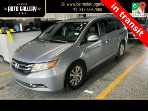 Silver 2016 Honda Odyssey EX-L for sale in Carmel, IN