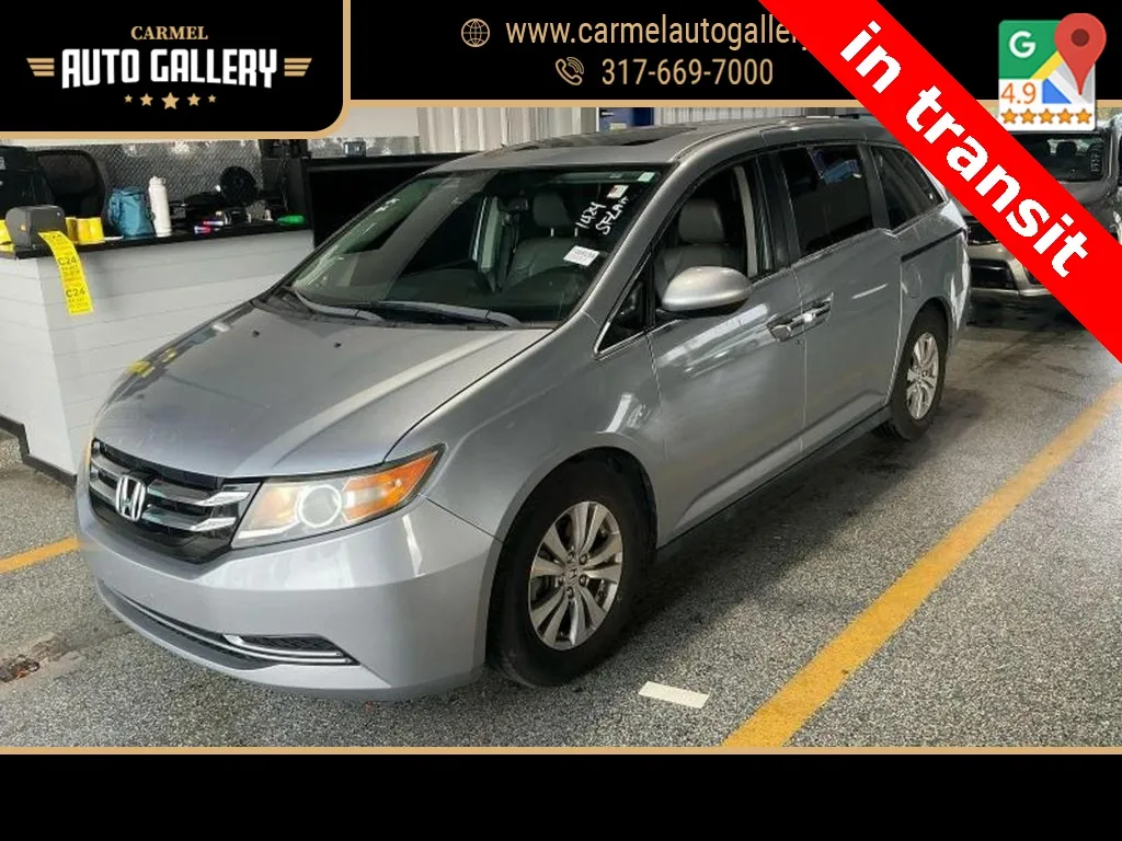 Silver 2016 Honda Odyssey EX-L for sale in Carmel, IN