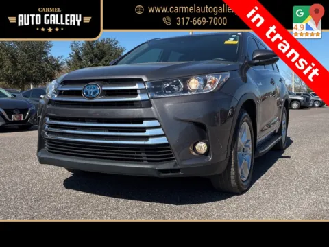 Gray 2018 Toyota Highlander Hybrid Limited for sale in Carmel, IN