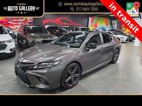 Gray 2018 Toyota Camry SE for sale in Carmel, IN