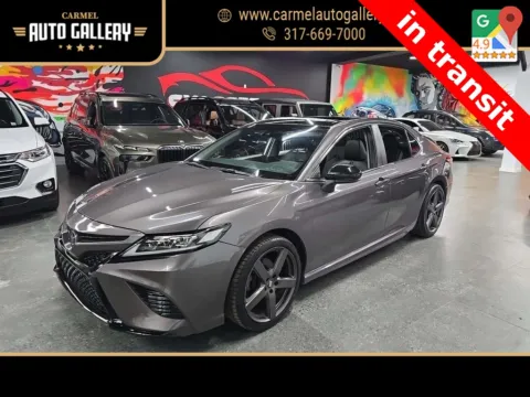 Gray 2018 Toyota Camry SE for sale in Carmel, IN