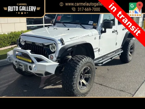 White 2017 Jeep Wrangler Unlimited Sport for sale in Carmel, IN