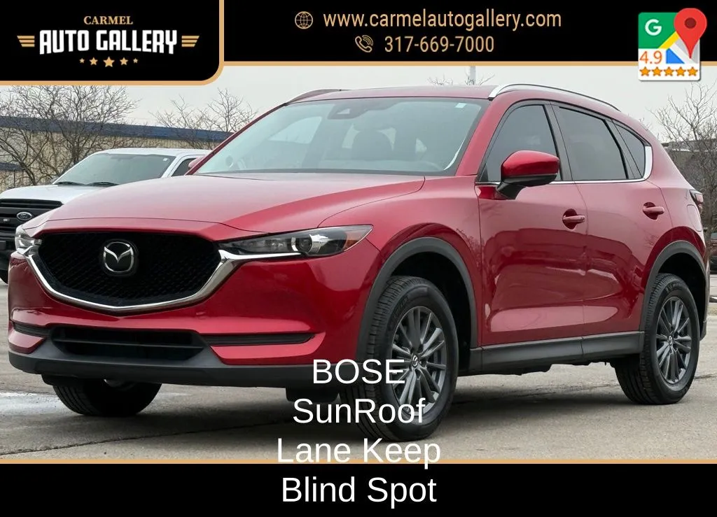Red 2021 Mazda CX-5 Touring for sale in Carmel, IN