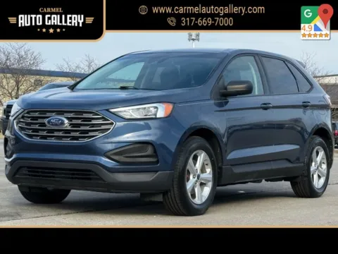 Blue 2019 Ford Edge SE for sale in Carmel, IN