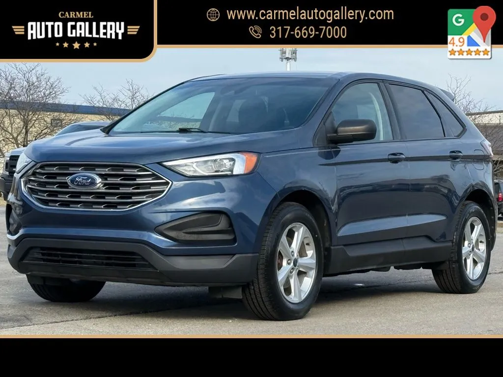 Blue 2019 Ford Edge SE for sale in Carmel, IN