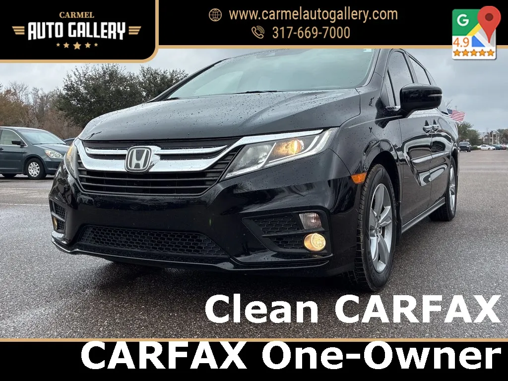 Black 2019 Honda Odyssey EX-L for sale in Carmel, IN