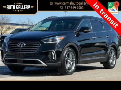 Black 2018 Hyundai Santa Fe SE Ultimate for sale in Carmel, IN