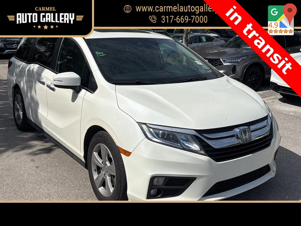 White 2019 Honda Odyssey EX-L for sale in Carmel, IN