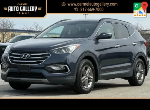 Blue 2017 Hyundai Santa Fe Sport 2.4 Base for sale in Carmel, IN