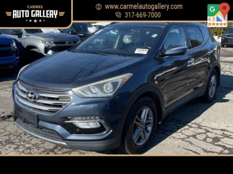 Blue 2017 Hyundai Santa Fe Sport 2.4 Base for sale in Carmel, IN