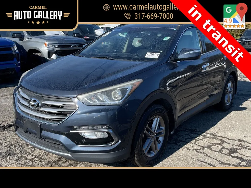 Blue 2017 Hyundai Santa Fe Sport 2.4 Base for sale in Carmel, IN