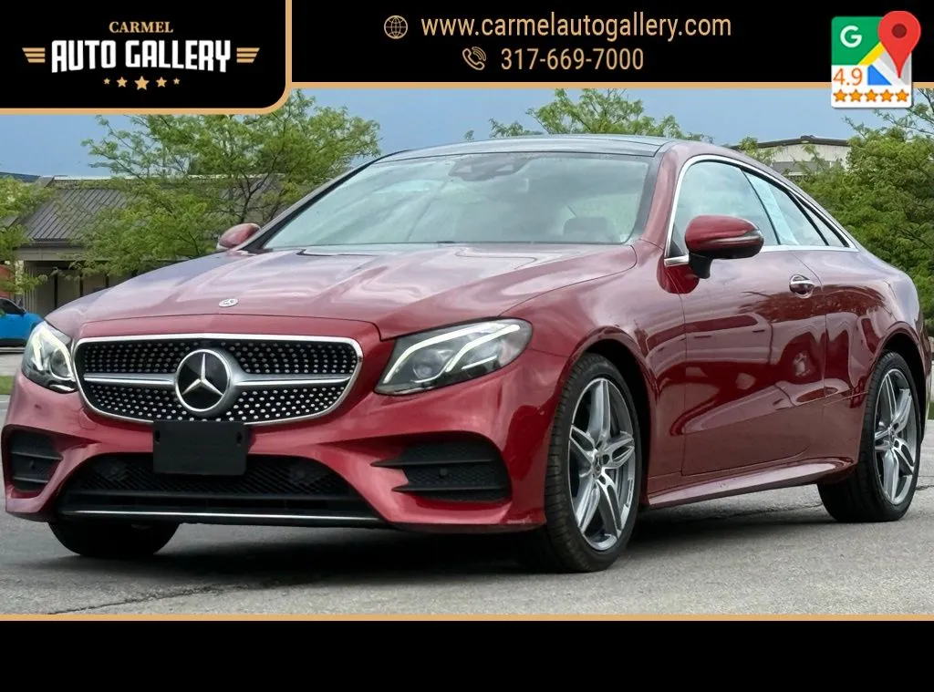 Red 2020 Mercedes-Benz E-Class E 450 for sale in Carmel, IN