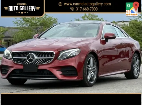 Red 2020 Mercedes-Benz E-Class E 450 for sale in Carmel, IN