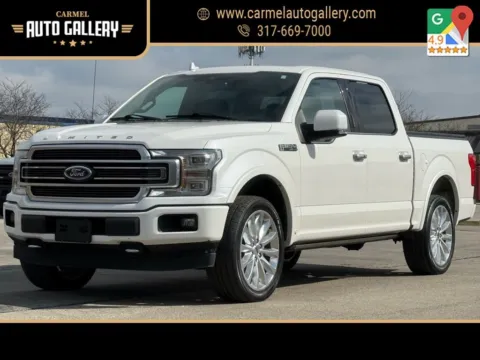 White 2018 Ford F-150 Limited for sale in Carmel, IN