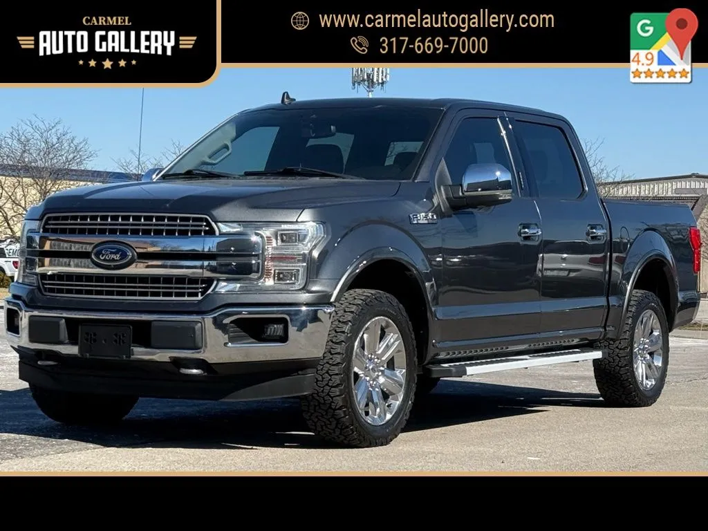 Gray 2019 Ford F-150 Lariat for sale in Carmel, IN