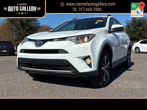 White 2016 Toyota RAV4 XLE for sale in Carmel, IN