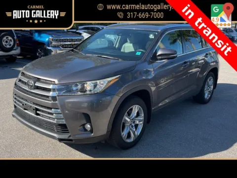 Gray 2018 Toyota Highlander Limited for sale in Carmel, IN