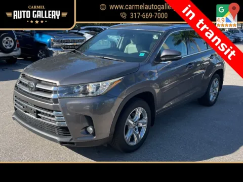 Gray 2018 Toyota Highlander Limited for sale in Carmel, IN