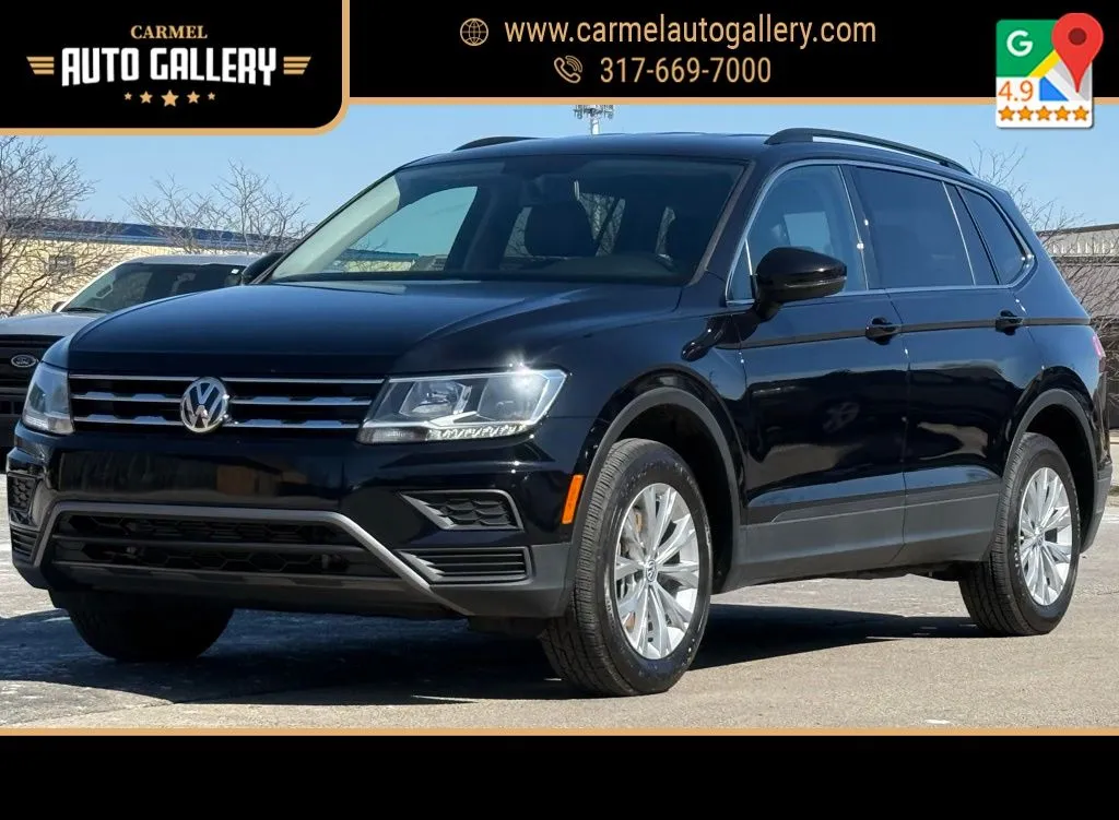 Black 2019 Volkswagen Tiguan 2.0T SE for sale in Carmel, IN