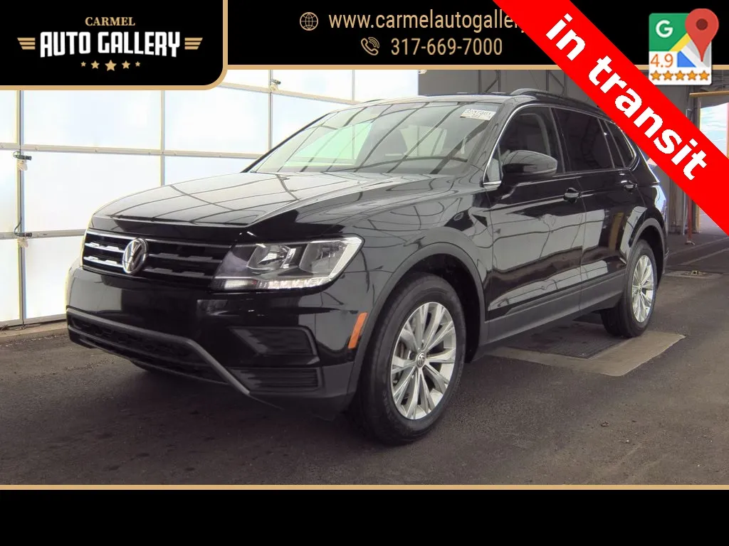 Black 2019 Volkswagen Tiguan 2.0T SE for sale in Carmel, IN