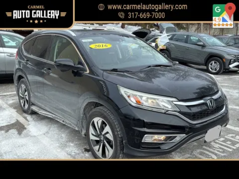 Black 2016 Honda CR-V Touring for sale in Carmel, IN