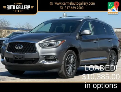 Gray 2019 INFINITI QX60 LUXE for sale in Carmel, IN