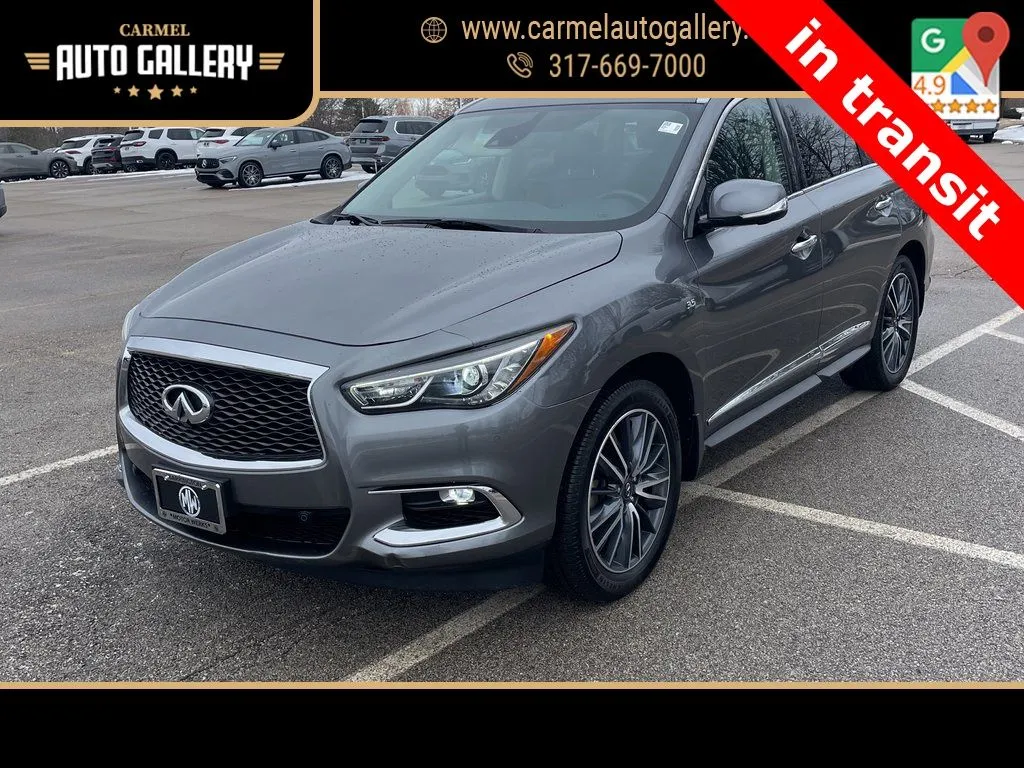 Gray 2019 INFINITI QX60 LUXE for sale in Carmel, IN