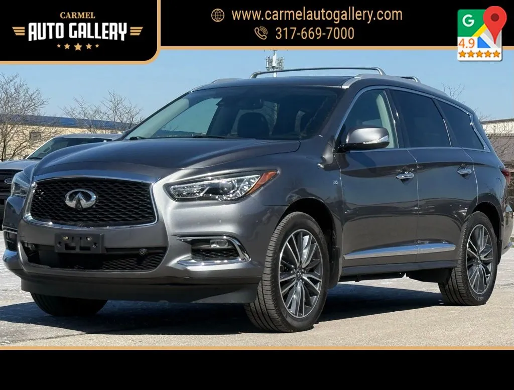 Gray 2019 INFINITI QX60 LUXE for sale in Carmel, IN