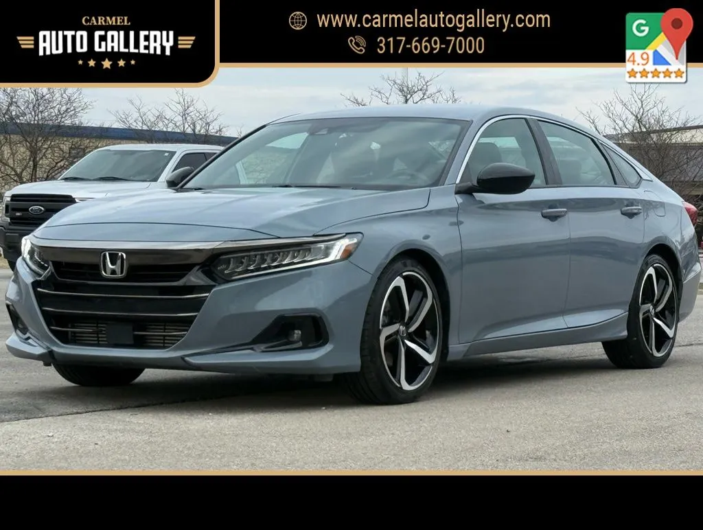 Gray 2022 Honda Accord Sport for sale in Carmel, IN
