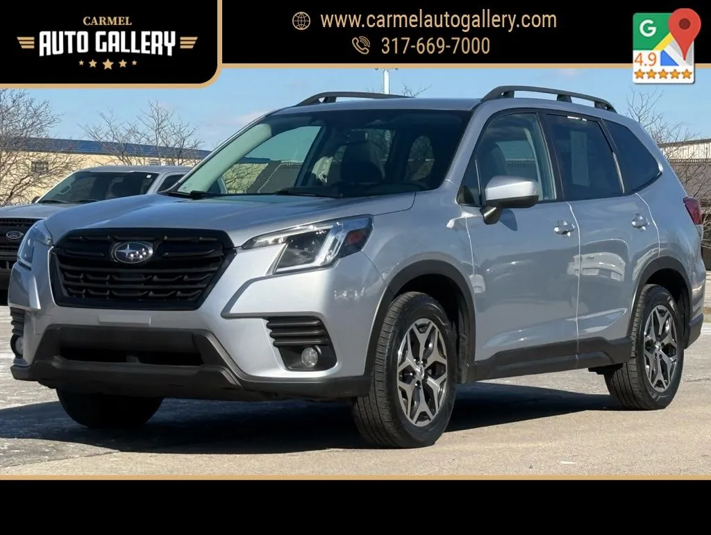 Silver 2022 Subaru Forester Premium for sale in Carmel, IN