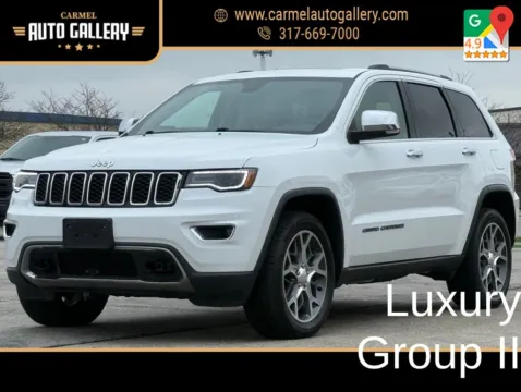 White 2019 Jeep Grand Cherokee Limited for sale in Carmel, IN
