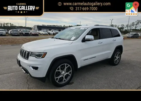 White 2019 Jeep Grand Cherokee Limited for sale in Carmel, IN