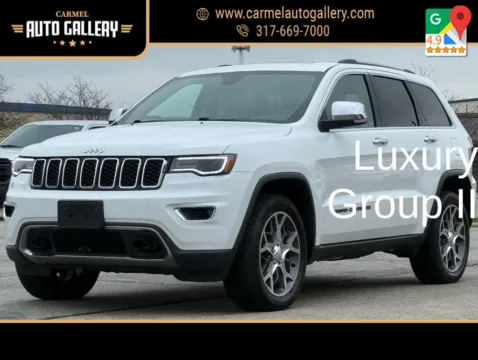 White 2019 Jeep Grand Cherokee Limited for sale in Carmel, IN