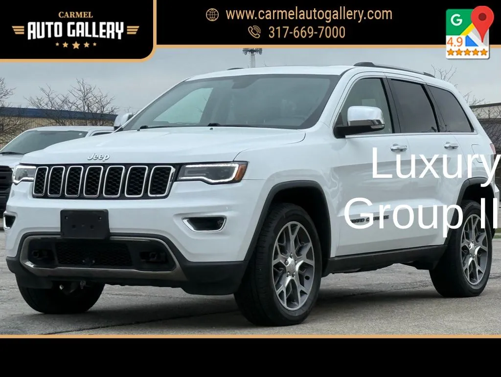 White 2019 Jeep Grand Cherokee Limited for sale in Carmel, IN